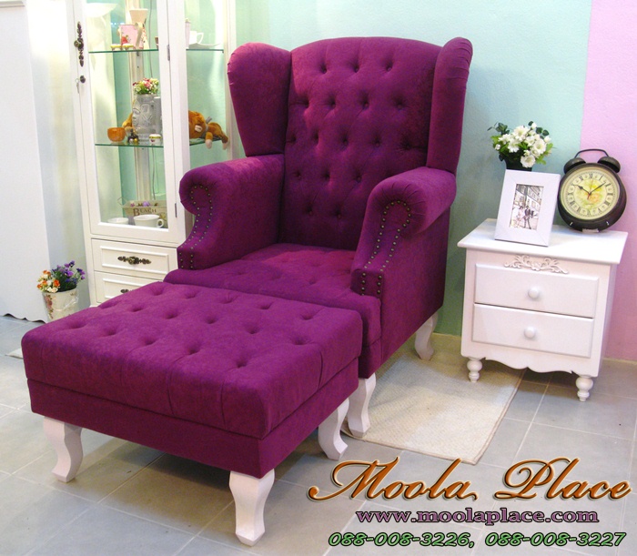 โซฟา วินเทจ wing chair
